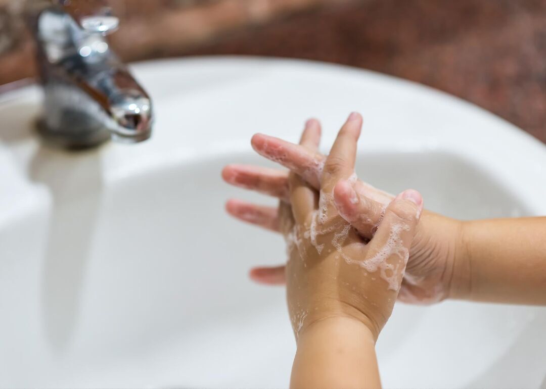 Children should practice everyday preventative behaviors just like adults